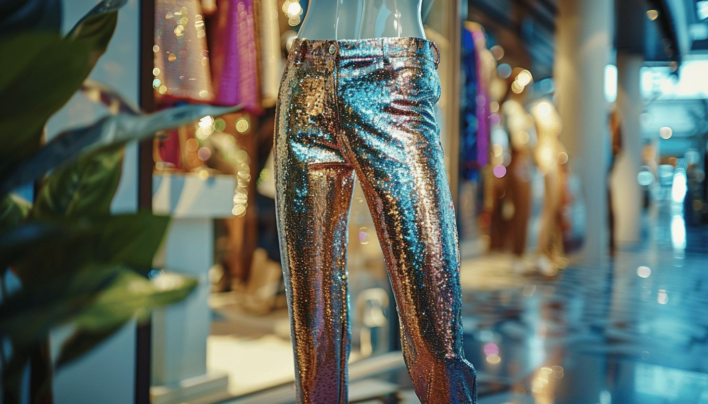 Les tendances actuelles : la montée en puissance du pantalon à paillettes chez Zara